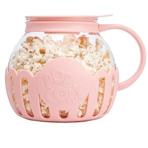 Paris Hilton Microwave Popcorn Popper, Dishwasher Safe, 3.3-Quart, Pink NEW
